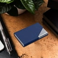 thumbnail image 2 of Boreal Craft Porte-Cartes en Acier Inoxydable PU Aluminium Organisateur de Livres et Rangement, 2 of 4