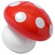 thumbnail image 2 of Small Garbage Can Desktop Trash Can Mushroom Shaped Mini Trash Bucket Tabletop Trash Bin, 2 of 4
