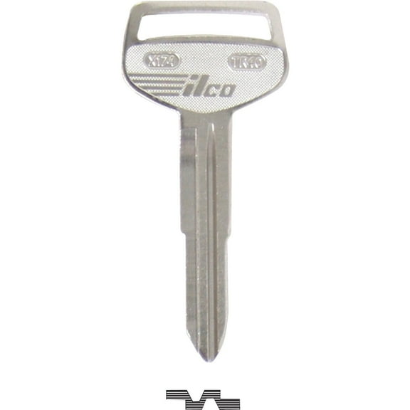ILCO Toyota Nickel Plated Automotive Key, TR40 / X174 (10-Pack) IAF00007382