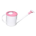 thumbnail image 3 of Regadera de 1,5 l con boquilla larga y asa cómoda con cabezal rociador, ideal para plantas de interior y exterior, flores de interior. Rosa, 3 of 8