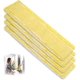 thumbnail image 1 of Microfiber Cleaning Cloths 4 Pieces WV Microfiber Cloths Mop Accessory Replacement Pads for Karcher Window Cleaner WV 2 WV 5 Yellow, 1 of 5