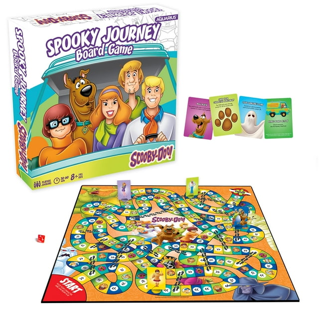 Juego de mesa AQUARIUS Scooby-Doo Journey para niños y adultos