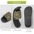 thumbnail image 7 of GZHJMY Stylish Slides for Women Men, Leopard Pattern Soft Flexible Slip-on Sandals Slippers, 7 of 7