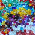thumbnail image 4 of Azulejos de mosaico LITMIND, deslumbrantes cristales con purpurina, 500 g, surtidos, 4 of 6