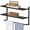 Matte Black., variant on Towel Racks for Bathroom Wall Mounted 24", 3 Tier Bathroom Towel Shelf with Double Towel Bar, Stainless Steel Towel Rack with Towel Shelf, Towel Hanger Holder for Bathroom Towel Storage, Black