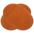 thumbnail image 4 of PTOOTP Brown Suede Patches for Clothes Sewing Elbow Knee Repair 1 Pair Fabric Patch, 4 of 8