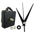 thumbnail image 2 of Mecanismo de movimiento de reloj de pared cuarzo DIY incluye piezas de reparación de manecillas negro, 2 of 2
