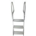 thumbnail image 2 of Pactrade Marine Pontoon Boat Aluminum 3 Step Heavy Duty Removable Dock Ladder, 2 of 4