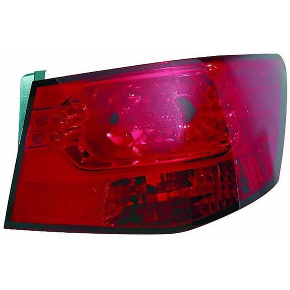 Right Tail Light Assembly - Compatible with 2010 - 2013 Kia Forte Sedan 2011 2012