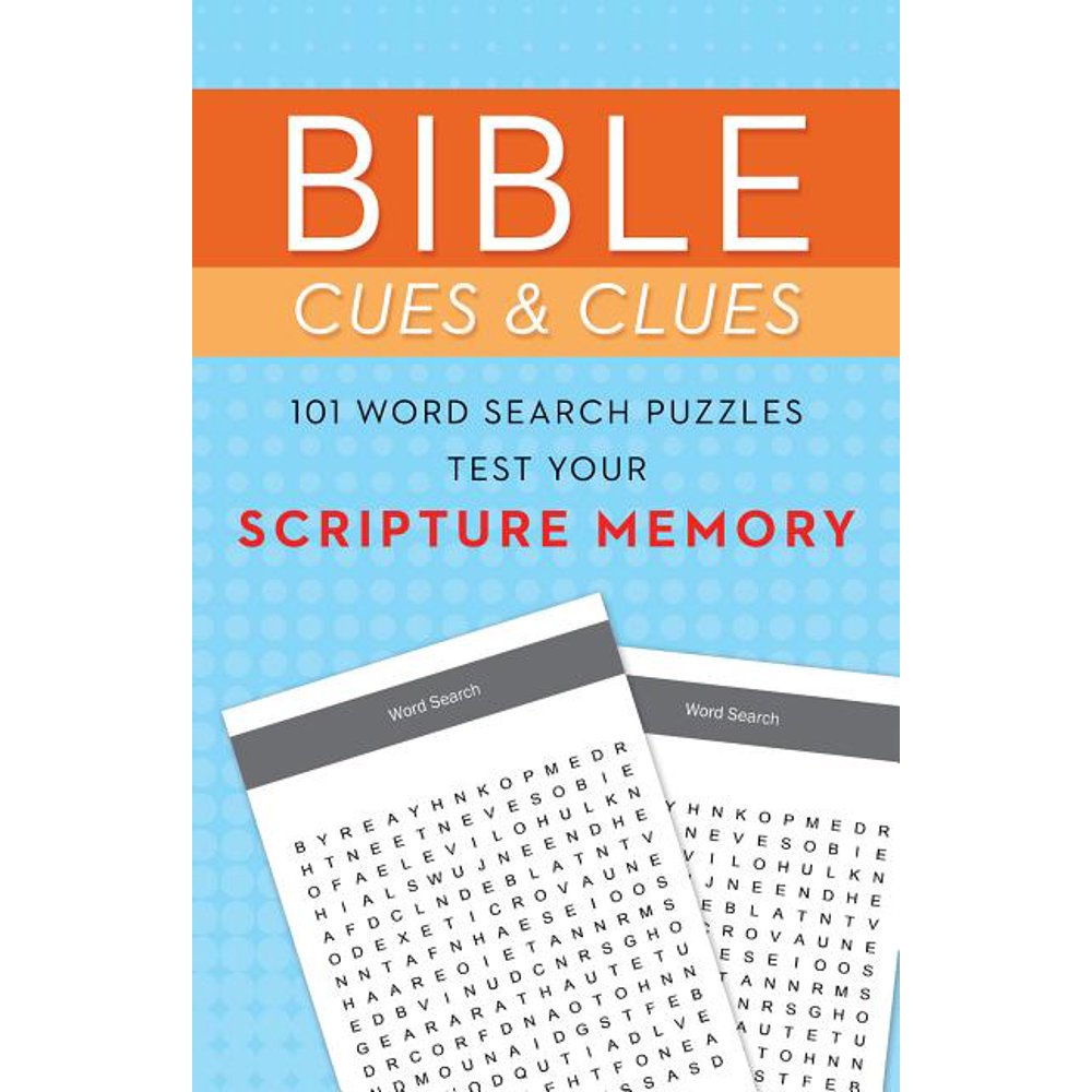 Bible Cues and Clues 101 Word Search Puzzles Test Your Scripture