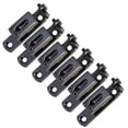 thumbnail image 4 of 6 Unids Set Sillas de Puente de Guitarra Hugo Sillines de puente individuales con Tornillo de Llave para Guitarra Negro, 4 of 4