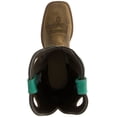 thumbnail image 4 of SMOKY MOUNTAIN BOOTS Kids Jesse Western Boots, Color: Brown Distress/Turquoise, Size: 13, Width: R, 4 of 6