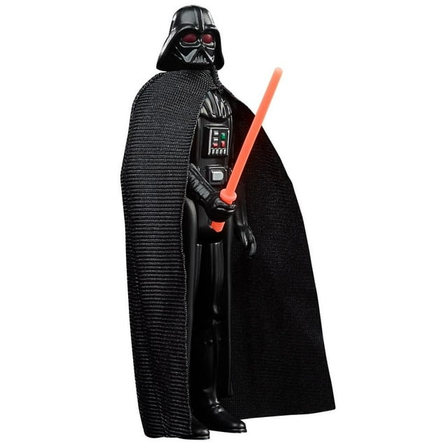 Figura Darth Vader Hasbro Star Wars Retro 3.7 Pulgadas Negro