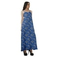 thumbnail image 3 of Moomaya Summer Outfit Women Rayon All Over Printed Plus Size Party Dresses, 3 of 4
