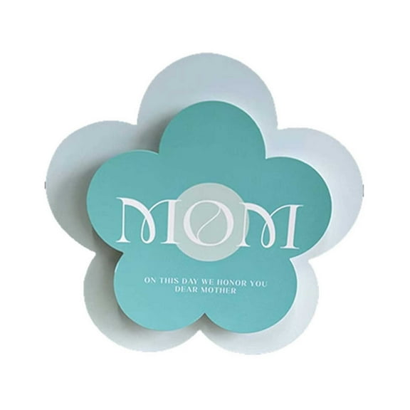 geerera 3Pcs Mother's Day Floral Gift Bags,Flower Shaped Bouquet Wrapping Paper Bag,Stylish Present Bags for Floral Arrangements for Mother's Day Birthday