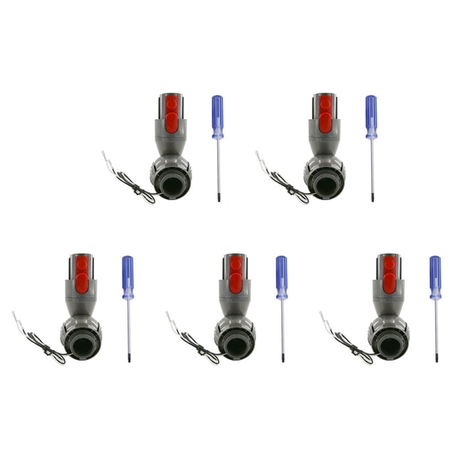 5X para V8 V10 Cepillo de Piso Reemplazar Accesorios Conector Aspiradora Cabezal de Accionamiento Directo Cabezal de ConexióN