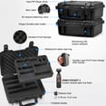 thumbnail image 7 of Lekufee Waterproof Hard Case for DJI Osmo Pocket 4, Osmo Pocket 3, Mic 3/2/Mini, Creator Combo,Power Expansion Combo,Vlogging Camera and Accessories(Case Only), 7 of 7