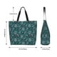 thumbnail image 5 of Balery Vintage Floral Bolsa Tote Estilo Estético con Cremalleras, Bolsa de Hombro, Bolsa de Compras Grande y Plegable, 5 of 8