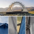 thumbnail image 3 of 2 Person Backpacking Tent with Two Doors Double Layer Waterproof Windproof Ultralight Easy Setup, 3 of 6