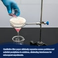 thumbnail image 6 of Uxcell 5 Sheet 7.87"x11.81" Qualitative Filter Paper, Medium Flow Filtration Speed Laboratory Testing Filter Paper Chemistry Filtering Kit for Lab Chemical Industrial Kitchen Oil Funnel, 6 of 6
