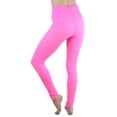 thumbnail image 6 of ToBeInStyle Women's Space Dye Fleece Ankle Length Leggings, 6 of 10