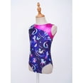 thumbnail image 5 of vastwit Girls 2 Piece Dance Sports Outfits Ballet Gymnastics Leotard with Shorts Set Navy Blue 6, 5 of 7