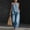 Light Blue, variant on Women's Short Sets Sleeveless V Neck Top Casual Outfits for Women Dressy Outfits for Women Vest Pants Set for Women V Neck Vest Summer Sets Beach Set Vacation Outfits for Women Wide Leg Pants