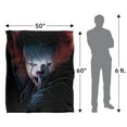 thumbnail image 5 of IT (2017) Blanket, 50'x60', Shhhh, Silky Touch Super Soft Throw Blanket, 5 of 6
