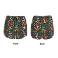 thumbnail image 5 of Lsque Berries and Flowers Printed Women's Running Shorts with Liner Pockets,Elastic Quick Dry Workout Athletic Gym Yoga Shorts,Womens High Waist Shorts-Large, 5 of 9