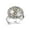 Multi 1, variant on Octopus and Blue Wave Pattern Stainless Steel Rings for Women, Open Adjustable Ring Promise Ring Jewelry Gifts