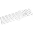 thumbnail image 1 of GadgetCom Keyboard Cover Compatible with Magic Keyboard with Numeric Keypad imac24 2021 / Mac Studio 2022 , Ultra Thin Clear TPU Protective Skin, 1 of 5