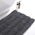 thumbnail image 3 of ETHAN Non-Slip Bathroom Mat Absorbent Plush Polyester, Chenille Non-Slip Bath Mat Bathroom Rugs, Soft Absorbent Shower Mat, 3 of 6