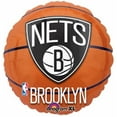thumbnail image 1 of Anagram 60858 18 in. Brooklyn Nets Basketball Flat Balloon, 1 of 1