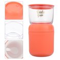 thumbnail image 4 of 1 juego de taza de desayuno para niños, taza de leche combinada, caja de comida, taza de desayuno portátil, 4 of 5