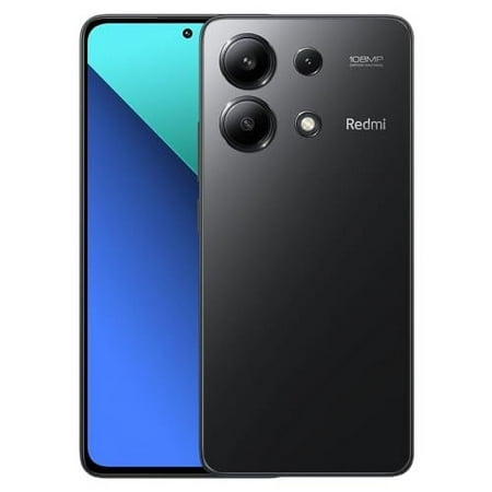 Xiaomi Redmi Note 13 4G 6.67" GSM Unlocked Smartphone (T-Mobile Mint Tello & Global) 128GB+6GB, Midnight Black
