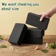 thumbnail image 3 of YANTONG Black Floral Foam Blocks for Artificial & Dried Flowers, Reusable Floral Foam Blocks, Water Resistant Flower Foam Blocks, Dry Floral Foams for Artificial Flowers (2, 5.51x3.15x1.77), 3 of 5