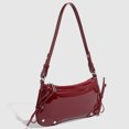 thumbnail image 4 of Axila Embrague Bolso Hombro Lindo PU Cuero Con Cierre para Mujeres Compras Viajes, 4 of 9
