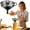 C, variant on Food Grade Stainless Steel Kitchen Funnel with Detachable Strainer Filter for Liquid and Dry Food Transfer