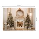 thumbnail image 5 of Pañito fotográfico de fondo 2.1 * 1.5 m / 7 * 5 pies Fondo de Navidad Fondo de fotografía Fondos de fotografía de retrato Accesorios de estudio fotográfico para decoración navideña Bebé Niños Retratos, 5 of 7