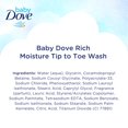 Baby Dove Tip to Toe Baby Gift Set Rich Moisture 4 Count