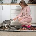 thumbnail image 4 of Christmas Kitchen Rug Set of 2 Non Slip Kitchen Mats for Floor,Red Christmas Triangle Tree Plaid Kitchen Runner for Bathroom,Room Cooking (47x17+30x17in), 4 of 6