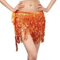 thumbnail image 1 of keepw Sequins Jupes Entrée à des Concours de Danse Rendant le Focus orange, 1 of 6