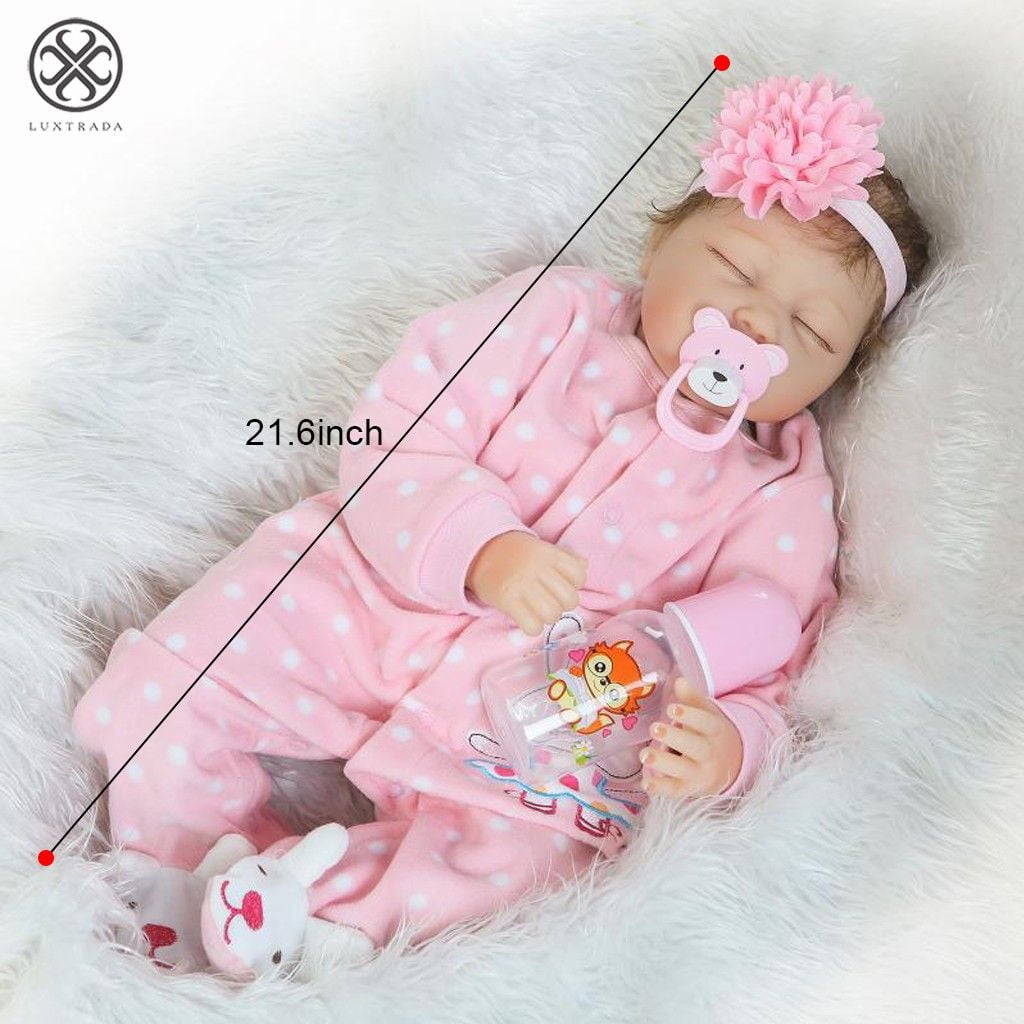 Sleeping Cuddle Therapy Realistic Reborn Baby Doll Cheap That Looks Real  Gift For Little Girl Lifelike Soft Vinyl Realistic Newborn Baby Doll 