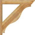 thumbnail image 3 of Ekena Millwork 6"W x 36"D x 36"H Funston Rough Sawn Traditional Outlooker, Western Red Cedar, 3 of 4