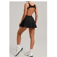 thumbnail image 3 of SKQIT Tennis Dress with Built in Shorts and Bra Athletic Dress for Women Summer Cut Out Golf Workout Dress, 3 of 7