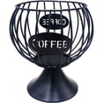 thumbnail image 1 of Soporte para cápsulas de café, organizador de cápsulas de café de alambre de metal, cesta de almacenamiento con soporte para cápsulas de café expreso de gran capacidad para barra de cafeterí, 1 of 5