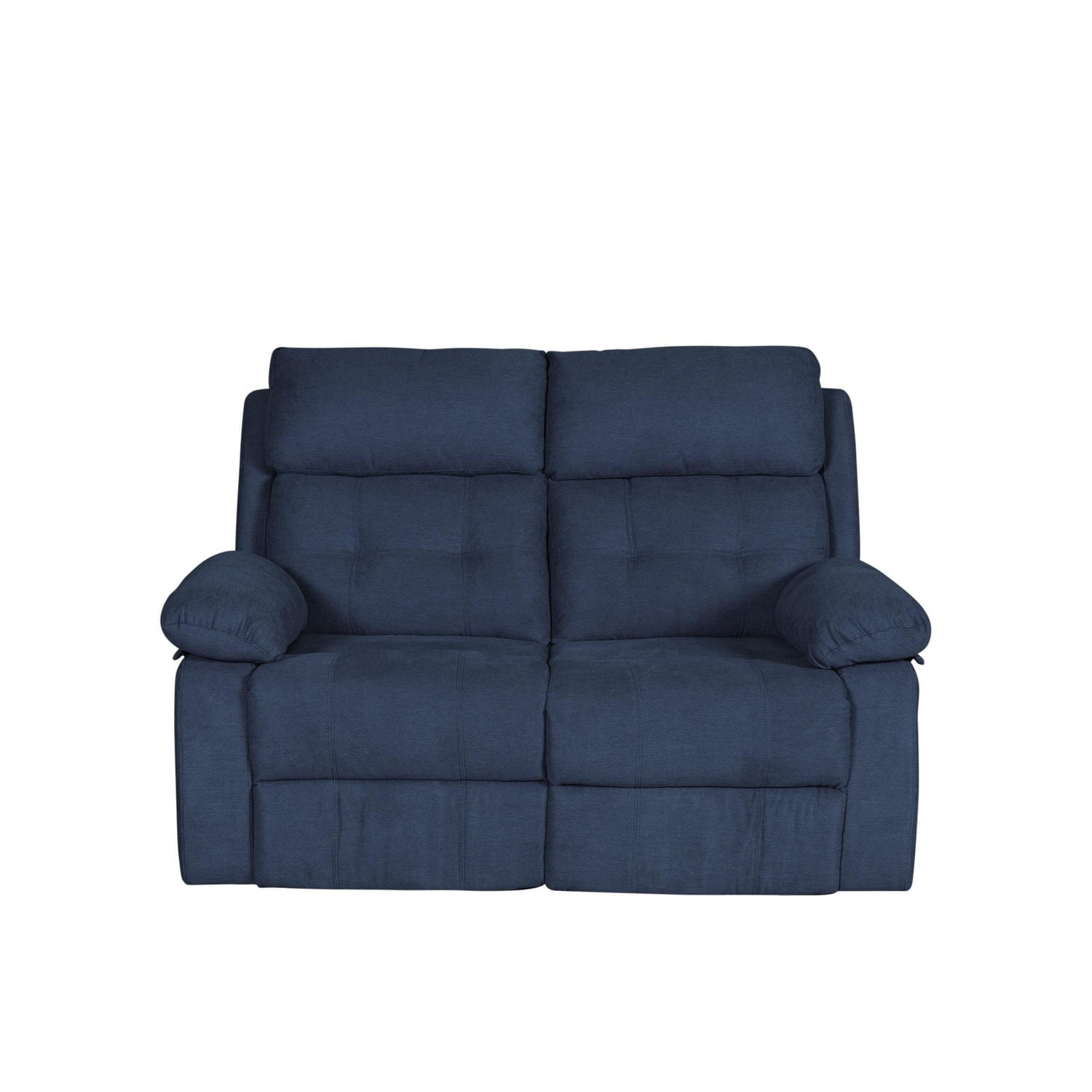 Fauteuil inclinable d'intérieur rembourré manuel CorLiving Oren à 2 places