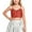 Red-c, variant on Girls Sequin Tank Tops Sleeveless Spaghetti Strap Girls Tops Belly Hop Jazz Stage Performance