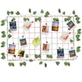 thumbnail image 3 of SHIBA-2 Pack Wall Grid Panel Wire Photo Wall Pictures Display Board with Accessory Wall Storage Organizer Memo Board Over Desk Décor for Home, Office and Dorm (Rose Gold), 3 of 4