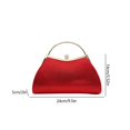 thumbnail image 3 of Sac à Main de Soirée pour Femmes Chaîne Strass Sac à Bandoulière Élégant, 3 of 9